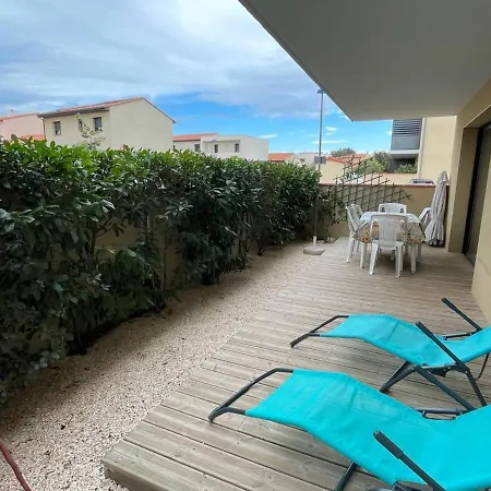 3 Pieces Avec Terrasse Et Jardin, Proche Et Commerces, 2 Parkings, - Fr-1-225-773 Argeles-sur-Mer